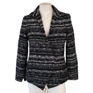 MM LAFLEUR The Wells Tweed Jacket SZ 8